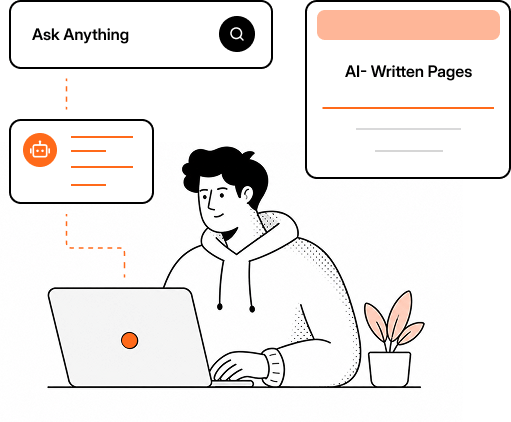 AI content creation for business discovery